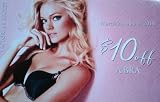 Victoria Secret $10 Off Bra Card