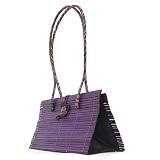The Handmade Wooden Bamboo Luxury Designer Lady Bag Medium