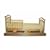 Dream On Me Elora Toddler Bed with Storage Drawer, Natural