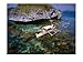 Bangka with Female Passenger on Clear Water, Hundred Islands National Park, Pangasinan, Philippines Photographic Poster Print by John Pennock, 40x30