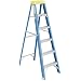 Werner 6005 250-Pound Duty Rating Fiberglass Stepladder, 5-Foot