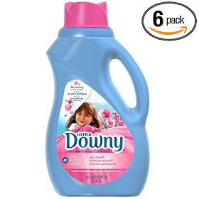 Downy Ultra Liquid Fabric Softener, 40-Load Bottle (Pack of 6)