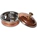 Serving Kitchen Utensil Indian Copper Bowl with Lid image 4