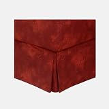 Pomegranate Red - Bedskirt - King