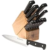 J.A. Henckels International Eversharp Pro 13-Piece Stainless-Steel Knife Set with Block