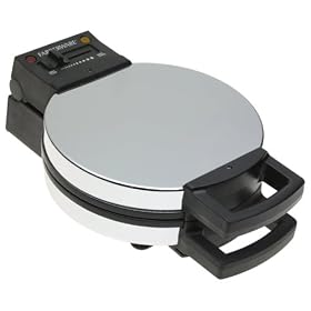 Farberware FWM800P Deluxe Belgian Waffle Maker, Chrome