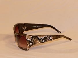 Jimmy Crystal Python Sunglasses