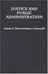 Justice and Public Administration