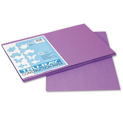 Riverside Paper Tru-Ray(R) Construction Paper, 12in. x 18in., Violet