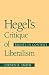 Books : Hegel's Critique of Liberalism: Rights in Context