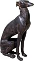 '22'' Metal Dog Statue Great Indoor or Garden Decor''