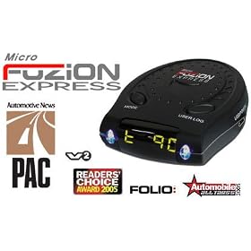 Microfuzion Express - The Uks Lowest Priced GPS Based Speed Camera Detection System - Detects All Speed Cameras