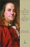 The autobiography of Benjamin Franklin & selections from his other writings (Modern Library, 39.2)