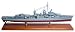 Fletcher Class Destroyer Wood Model Ship