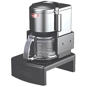 Coleman 5008C700T Camping Coffeemaker, Black