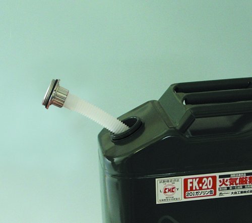 メルテック(meltec) 10Lガソリン缶 縦型 FK-10