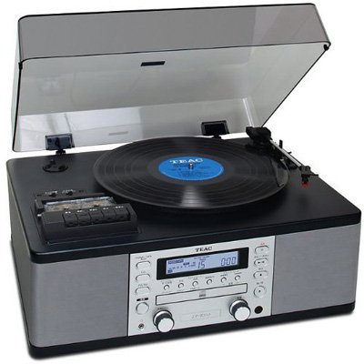  Teac LP-R550USB CD Recorder with Cassette Turntable 