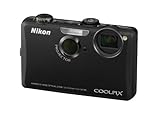 Nikon Coolpix S1100PJ Digitalkamera (integrierter LED-Projektor, 14 Megapixel, 5-fach opt. Zoom, 7,5 cm (3 Zoll) Display, HD-Videofunktion) schwarz