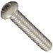 18-8 Stainless Steel Socket Cap Screw, Inch, Button Head, Internal Hex Drive, Plain Finish, Meets ASME/ANSI B18.3-2002, ASTM F879 Specifications, Right Hand Threads