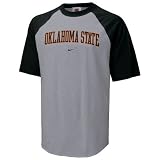 Nike Oklahoma State Cowboys Ash Classic Raglan T-shirt