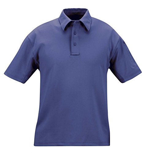 Propper I.C.E. Mens Performance Polo - Short Sleeve T-Shirt, Cobalt Blue, L