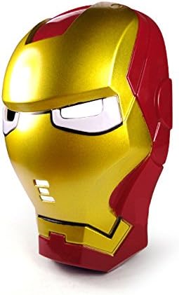 Halloween Costumes Mask Cosplay Superhero Mask Costume Party Mask Light-up Eyes - Iron Man