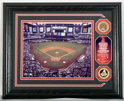 Buy Arizona Diamondbacks Chase Field Authenticated Infield Dirt Photomint with Gold Coin by Highland Mint