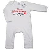Dirty Fingers  Future Heartbreaker, Best lock up your Daughters  Baby & Toddler Long Sleeve Romper Suit 3-6 months, White