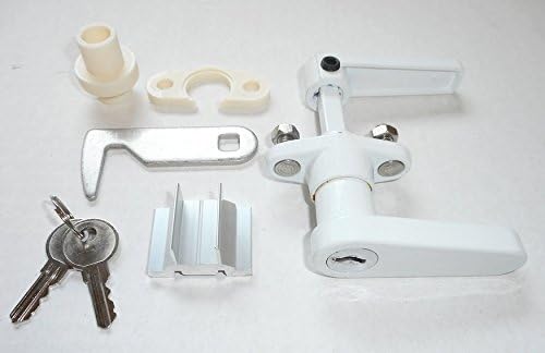 ACCORDION SHUTTERS HI TECH LOCK (WHITE)