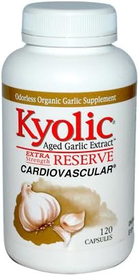 Kyolic Aged Garlic Extract Cardiovascular Extra Strength Reserve - 120 Capsules