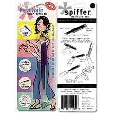Spiffer 5-in-1 Manicure Pen Nail Tool Key Chain NV1395