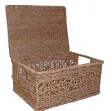 BRAND NEW SEAGRASS STORAGE BASKET BOX WITH LID XLARGE