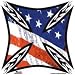 Iron Cross with American Flag - Sticker / Decal