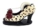 Leopard Print High Heel Shoe Tape Dispenser with Red Bow Accent