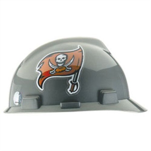 Hardhat - NFL Logo V-Gard Caps - 1-Touch Suspension (Tampa Bay Buccaneers)