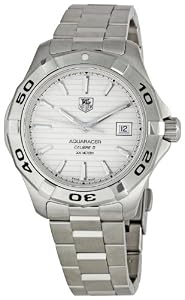 TAG Heuer Men's WAP2011BA0830 Aquaracer Silver Dial Watch