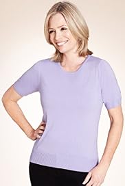 Classic Collection Cashmilon™ Round Neck Plain Knitted Top