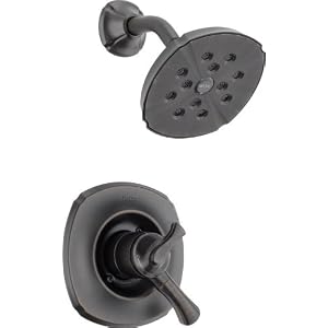 Delta T17292-RB Addison Monitor Pressure Balance Shower Trim w/ Volume Control, Venetian Bronze