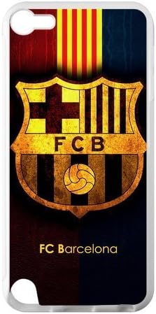 WXSTAR Fashion FC Barcelona Custom Case for IPod Touch 5 TPU (Laser Technology)