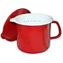 Calypso Basics 1-1/2-Quart Stockpot with Measurements and Lid, Red