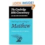 The Gospel according to Matthew (Cambridge Bible Commentaries on the New Testament)
