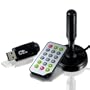 CSL - DVB-T USB 2.0 Fernseh Stick (Realtek-Chip) inkl. Fernbedienung und extra starker DVB-T Antenne (Kupferkern / 4m Kabel) | Windows 7 + Windows 8 f�hig