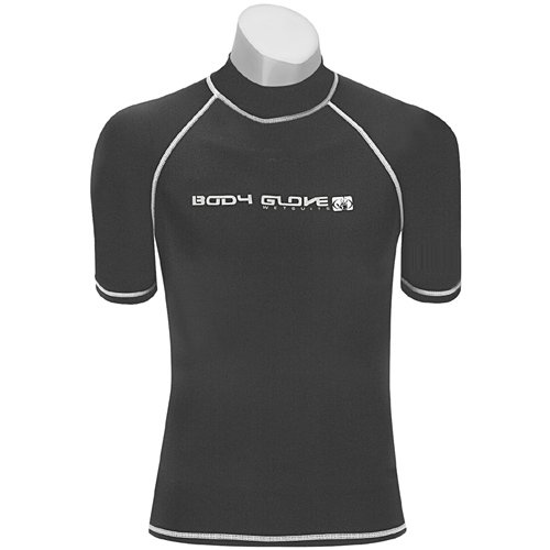 Body Glove Men's Basic Short Sleeve Lycra Rashguard