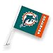 MIAMI DOLPHINS Double Sided Car Flags