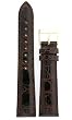 Watch band Genuine Crocodile Strap 24mm Brown Watch band Genuine Crocodile Strap 24mm Brown