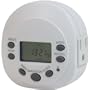 Globe 2421801 Heavy Duty Weekly Digital Indoor Timer