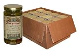 Gourmet Food : Miss Scarlett's 12-Jar Case of Pitted Marinated Cajun Style Olives