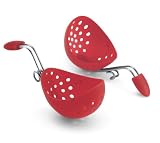 from Cuisipro Cuisipro Egg Poacher, Set of 2, Red Model 747182