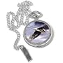 Eagle Pocket Watch. Sterling Silver Plated