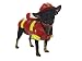 Fire Dog Costume, Includes Jacket, Hat, And Toy Fire Extinguisher (Red/Yellow;X-Small)